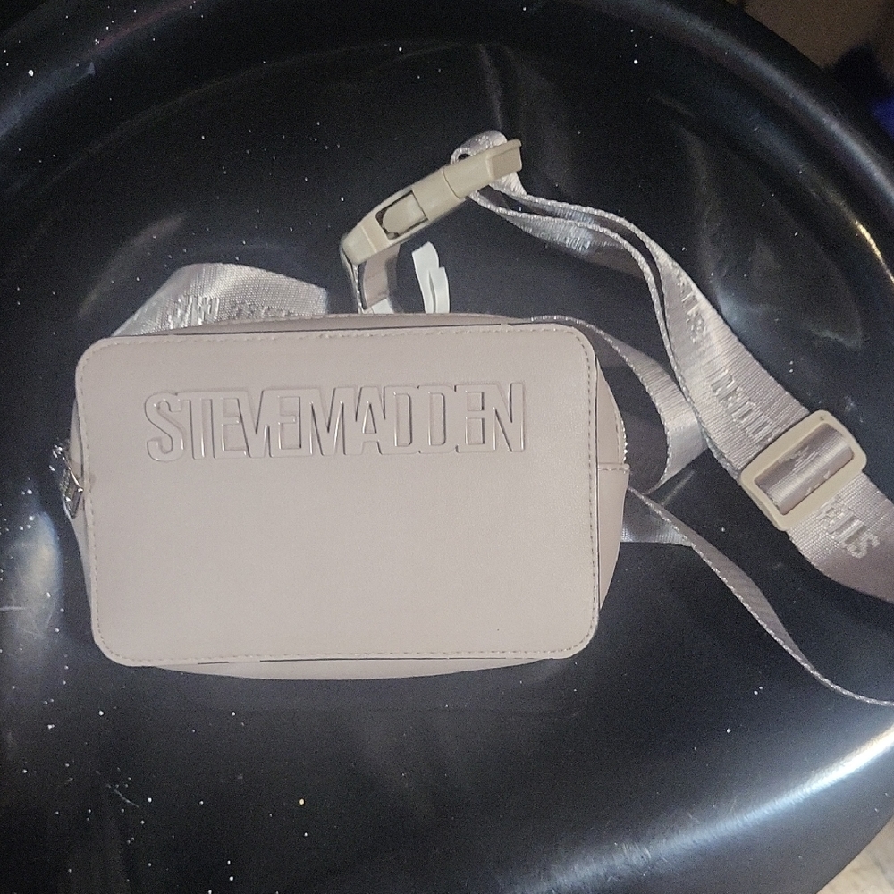 Steve Madden Beige Belt Bag